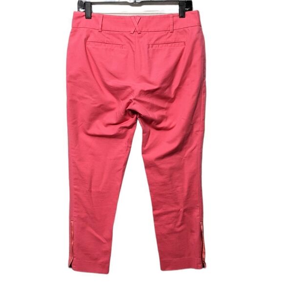 Anthropologie CARTONNIER Hot Pink Cropped Pants 8 - Picture 7 of 9